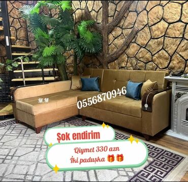 Mətbəx mebeli: Künc divan, Yeni, Açılan, Bazalı, Parça, Şəhərdaxili pulsuz çatdırılma