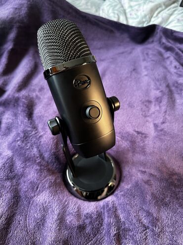 Студийные микрофоны: Микрофон Blue Yeti X Black •Подходит для АСМР Особенности: – В