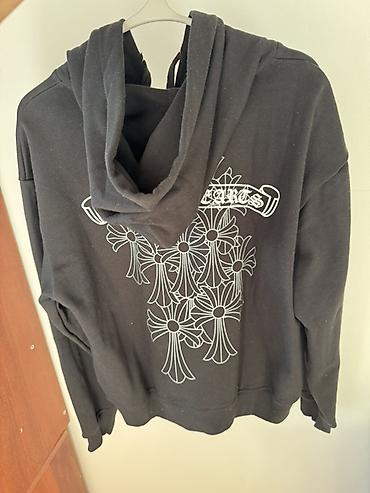 хром хартс: Худи на молнии Chrome Hearts, черное - Модель: худи на молнии с — 2