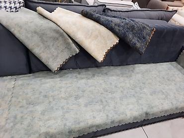 divan ortuleri: Mərmər naxışlı universal divan örtüsü - Material: yumşaq, sıx — 10