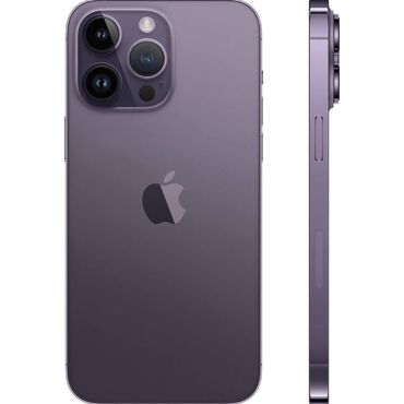бу айфоны в бишкеке: IPhone 14 Pro Max, Колдонулган, 256 ГБ, Deep Purple, Коргоочу айнек, Каптама, Куту, 82 %