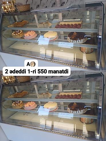 Soyuducu avadanlığı: AYGUN 🌖 1100 azn .Soyuducu Vitrin satilirtəzə kimidiölçü 2 m- — 1
