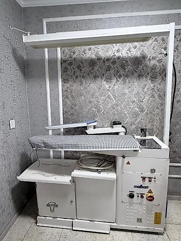 Malkan sənaye ütüləmə stansı - Buxarlı ütüləmə masası və inteqrə