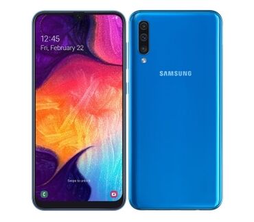 самсунг 04 с: Samsung Galaxy A50s, Б/у, 64 ГБ, цвет - Голубой, 2 SIM