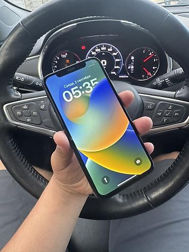айфон xp: IPhone X, Б/у, 64 ГБ, Space Gray, Чехол, 100 % — 2
