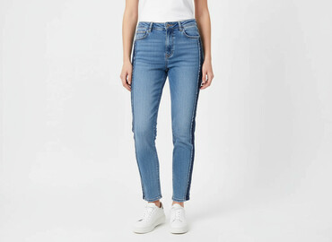 spodnie bershka zalando: Bershka, Джинси жіночі, розмір S