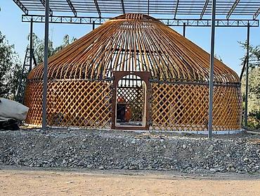 Продажа юрт: Продажа юрты, Каркас Деревянный, 85 баш, Диаметр: 6 метров — 19