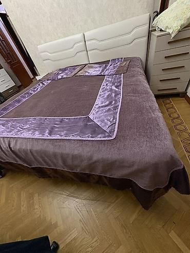 Текстиль: İkili yataq üçün örtük dəsti - Material: yumşaq toxumalı parça — 4