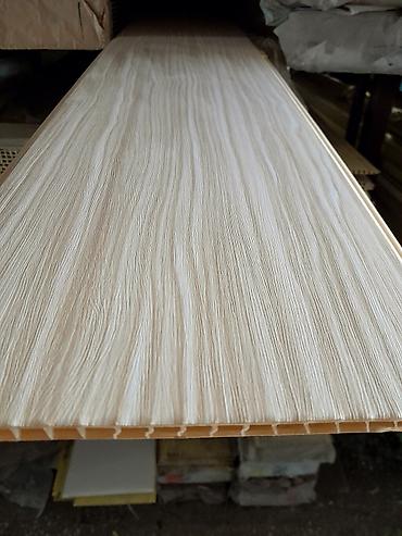 qoz: PVC dekorativ divar panelləri – taxta teksturalı - Material: yüksək — 1