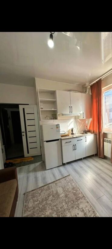 квартира бишкек 1 комнатная снять долгосрочно: 1 комната, Риэлтор, Без подселения, С мебелью частично
