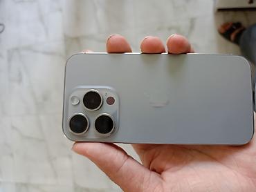 Apple iPhone: IPhone 15 Pro, 128 GB, Natural Titanium, Barmaq izi, Face ID — 3