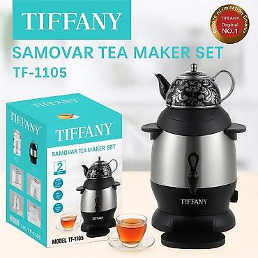 maca cayı: №: 5041 Məhsulun adı: Elektrikli samovar Tiffany TF-1105 Brend: No — 1