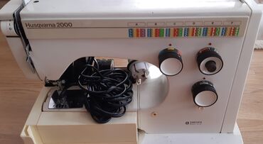 Tikiş maşınları: Tikiş maşını Husqvarna, Yeni,Elektromexaniki — 5