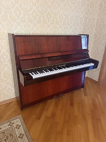 İdman və hobbi: Upright pianino – “Belarus” markası - Korpus: parlaq cilalı tünd — 8