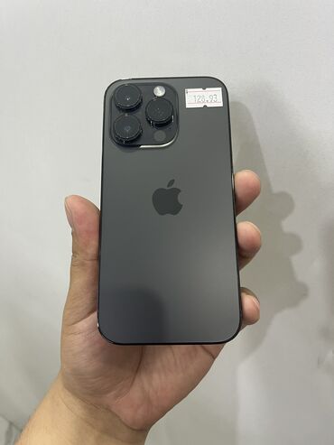 Apple iPhone: IPhone 14 Pro, 128 ГБ, Черный, Чехол, 93 %