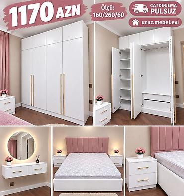 Yataq otağı mebel dəsti Tərkibi: - Dört qapılı, yuxarı kilidləmə lalafo.az -da Yataq otağı mebel dəsti Tərkibi: - Dört qapılı, yuxarı kilidləmə