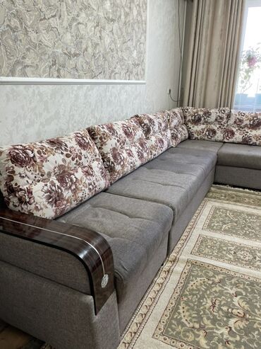 замок электронный: Угловой диван, With pillows, Трёхместный и более