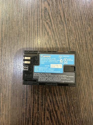 canon 70d: Canon LP-E6 batareya (orijinal) - Model: Canon Battery Pack LP-E6 - — 1