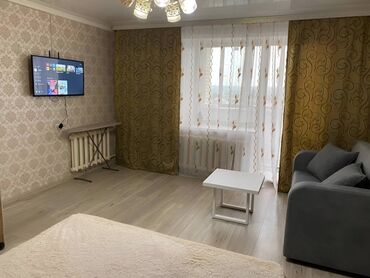 аренда квартир на долгий срок не дорого: 1 бөлмө, Кыймылсыз мүлк агенттиги, Чогуу жашоосу жок, Толугу менен эмереги бар