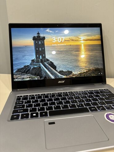 Acer: 💻 Acer 2-in-1 Convertible Noutbuk – Sensor Ekran + Qələm + Barmaq İzi — 1