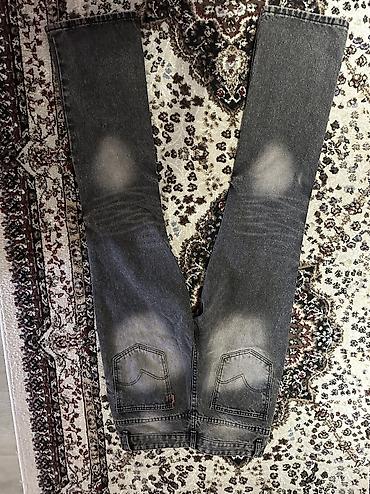 ретро вещи: Black bootcut jeans размер S (165-175) — 2