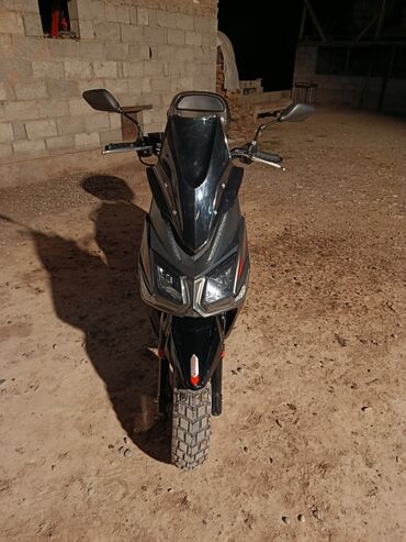 Скутеры: Макси-скутер 50 куб. см, Бензин, Новый — 5