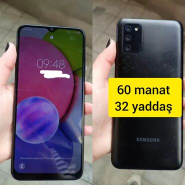 Samsung: Samsung Galaxy A22, 32 ГБ, цвет - Черный, Отпечаток пальца, Две SIM карты