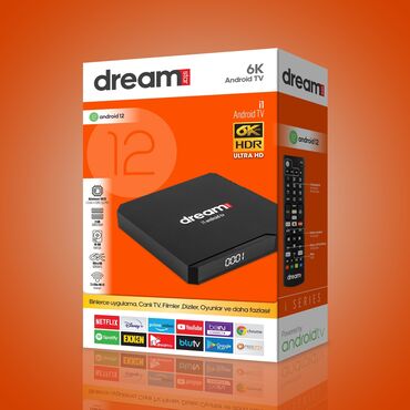 Smart TV bokslar: Yeni Smart TV boks Dreamstar 2 GB / 16 GB, Android, Ödənişli çatdırılma