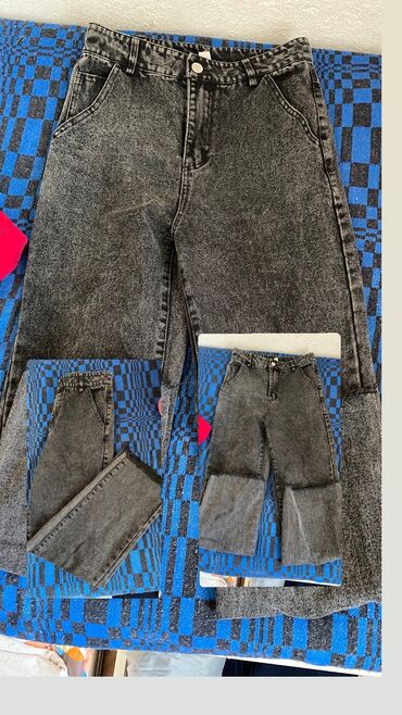 джинсы размер 42: Джинсы S (EU 36), цвет - Серый