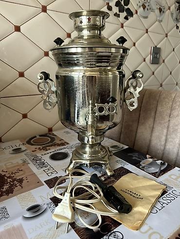 Tok somavarı 3 litrlik. 1982ci il SSSR istehsalıdır lalafo.az -da Tok somavarı 3 litrlik. 1982ci il SSSR istehsalıdır