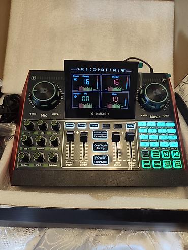 dynacord 1600 3: G10 Mixer Live Studio Bir marketdə satışı 635 azndi.Yenidir indi şəkil — 2
