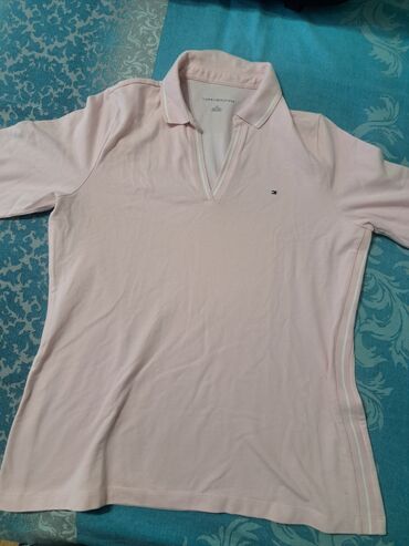 beneton majice: Tommy Hilfiger, L (EU 40), XL (EU 42), color - Pink