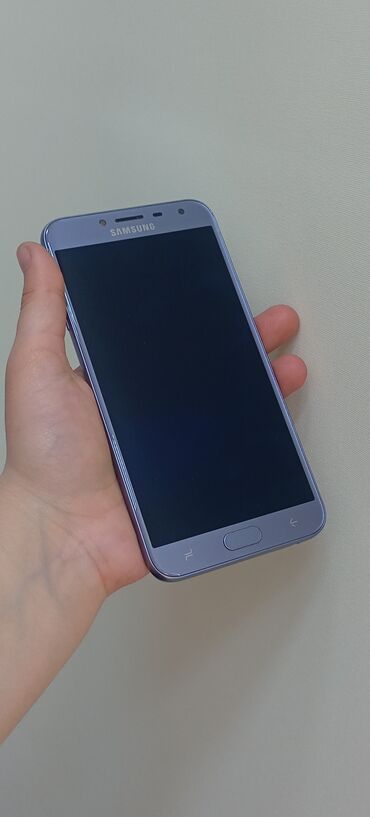 samsung e760: Samsung Galaxy J4 2018, 32 GB, rəng - Göy, Sensor, İki sim kartlı