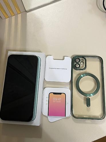 iphone se2022: IPhone 11, 64 GB, Alpine Green, Simsiz şarj — 5