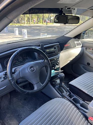на corolla: Toyota Corolla: 2003 г., 1.8 л, Автомат, Газ, Седан — 9
