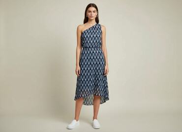 sukienki eleganckie plus size: Women`s dress, size S