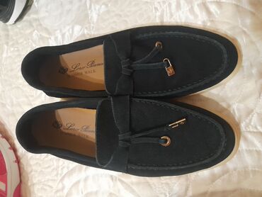 лоро пиано обувь: Элегантные мокасины Loro Piana Summer Walk из черной замши. Модель