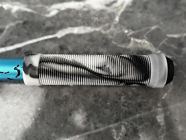 Velosiped ehtiyyat hissələri: TEMUDAN UCUZ!! İŞLƏNMƏMİŞ!!! Gidon Mavi WAKE-22 Azn Gidon boğazı — 10