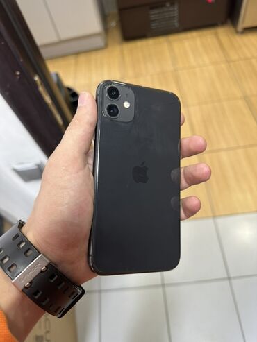 айфон 11 бу сколько стоит: IPhone 11, Колдонулган, 128 ГБ, Кара, 74 %