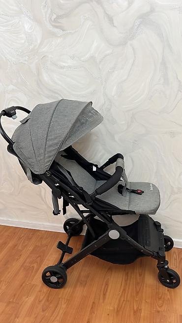 Son qiymət!!!Uşaq arabası – Babystone, kompakt şəhər tipi - Rəng: boz