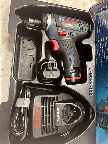 Инструменты: Bosch GSR 10,8-LI Professional akkumulyatorlu vintburğan. AZ is tirade — 2