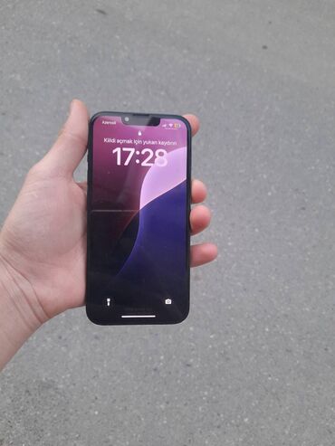 Apple iPhone: IPhone 13, 128 GB, Zəmanət, Face ID, Sənədlərlə