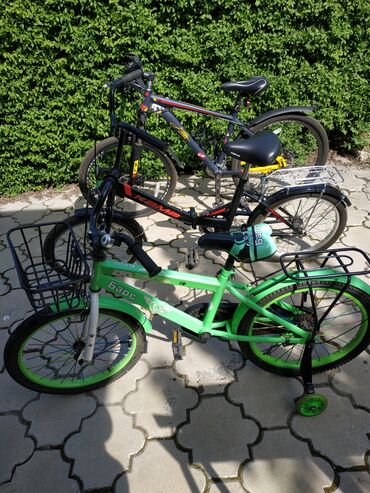 детский велосипед 6 в 1: Продаю три велосипеда б/у. 1. Взрослый, спортивный, 8 скоростей