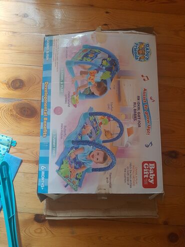 Oyuncaqlar: Məhsul: Baby Gift – “Baby’s Friends” inkişafetdirici oyun xalçası və