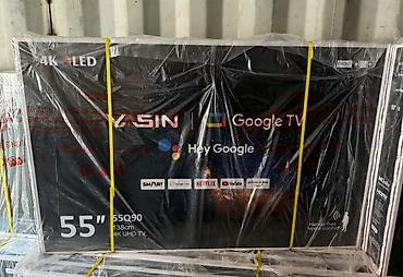 Телевизоры: Телевизор Самый низкий цены yasin 55q90 140 см 55 ^ prime prime 4k — 7