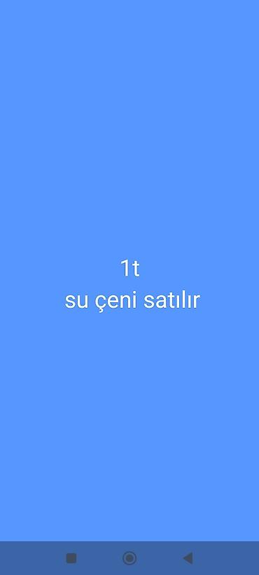 пластмассовый бак для воды купить: 1 tonluq su çəni - Tutum: 1000 litr (1 ton) - İstifadə məqsədi — 1