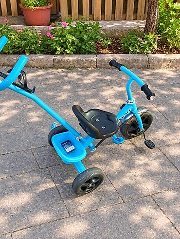 iwlenmiw velosiped: İşlənmiş Üç təkərli Uşaq velosipedi Stels, 12", sürətlərin sayı: 1, Ünvandan götürmə — 1