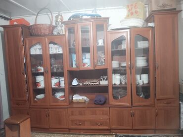 бут кийим шкаф: Гарнитур для зала, ДСП, цвет - Коричневый