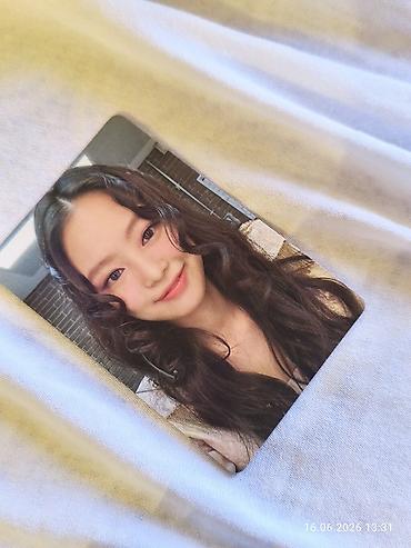 blackpink lightstick: Jennie lomo kartı 🩷 - Rəsmi dizaynlı kolleksiya kartı - Ön tərəf — 1
