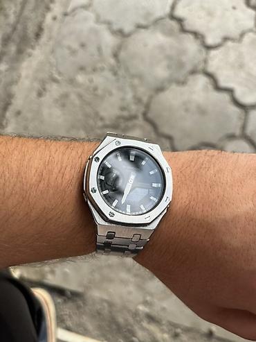 g shock 110: Часы Casio G‑Shock (серия “Casioak”) в стальном исполнении - Корпус — 1